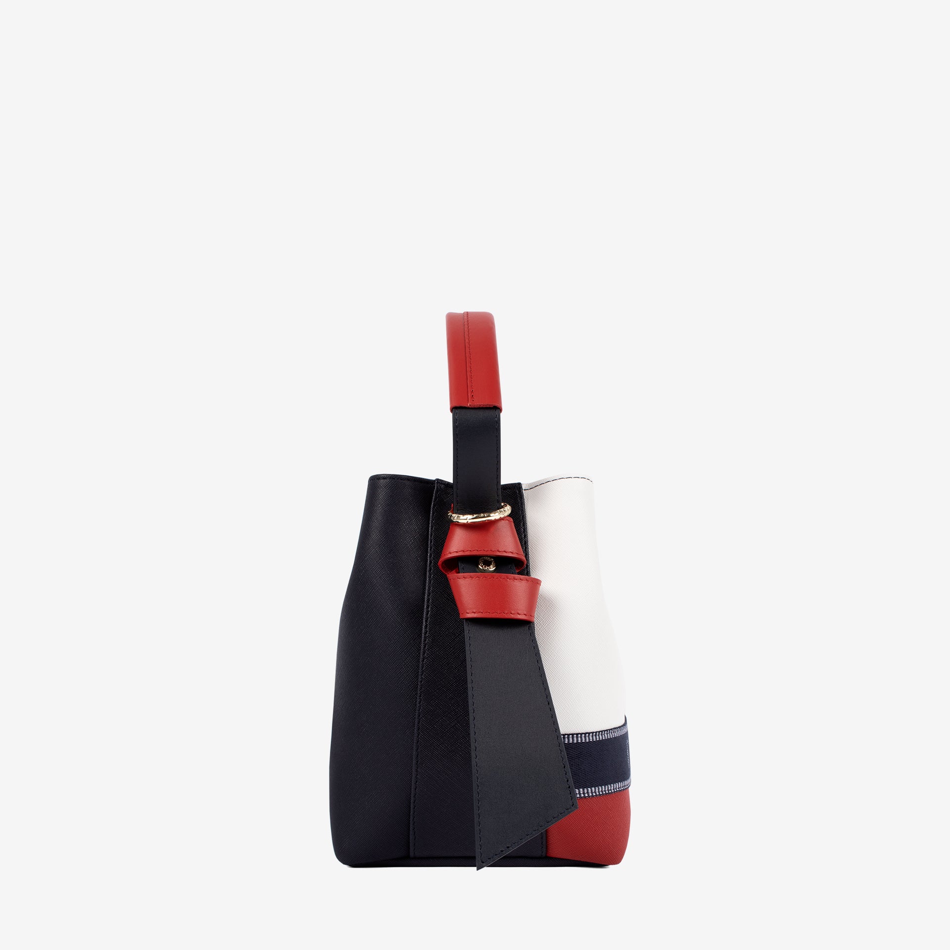 Only by Cavalinho Bucket Handbag for Women SKU 16200591.45 #color_navy / white / red