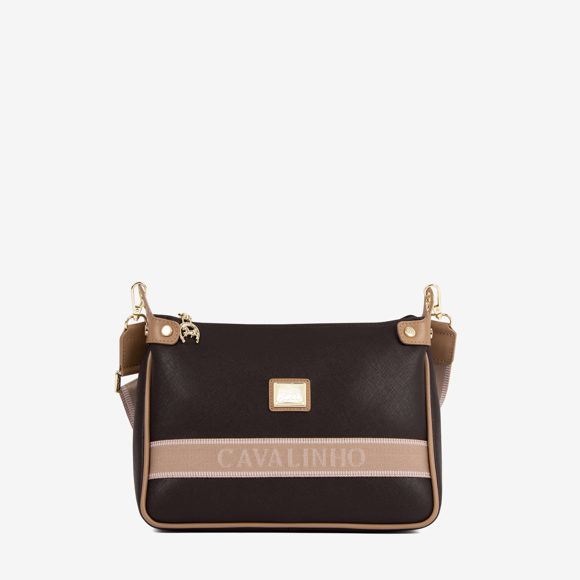 Cavalinho Only By Cavalinho Brown Crossbody Shoulder Bag SKU 16200592.02 #color_brown / beige