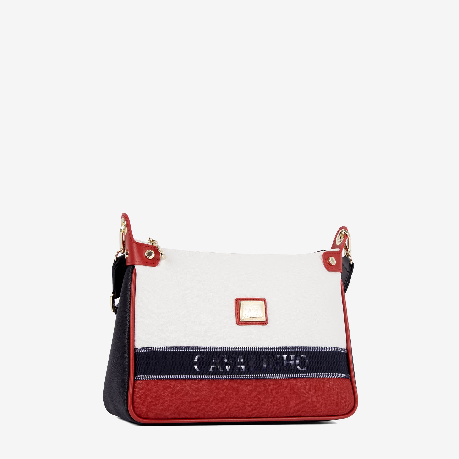 Only By Cavalinho Crossbody Shoulder Bag SKU 16200592.45 #color_navy / white / red