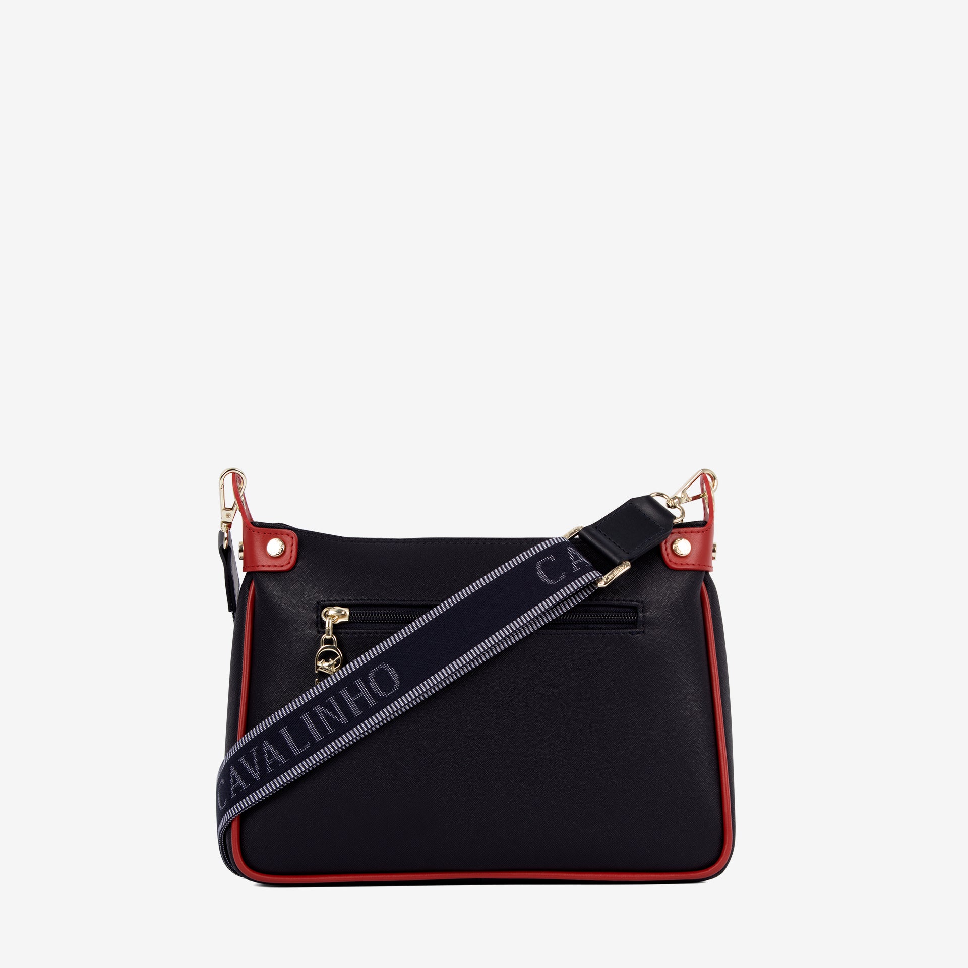 Only By Cavalinho Crossbody Shoulder Bag SKU 16200592.45 #color_navy / white / red