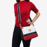 Only By Cavalinho Crossbody Shoulder Bag SKU 16200592.45 #color_navy / white / red