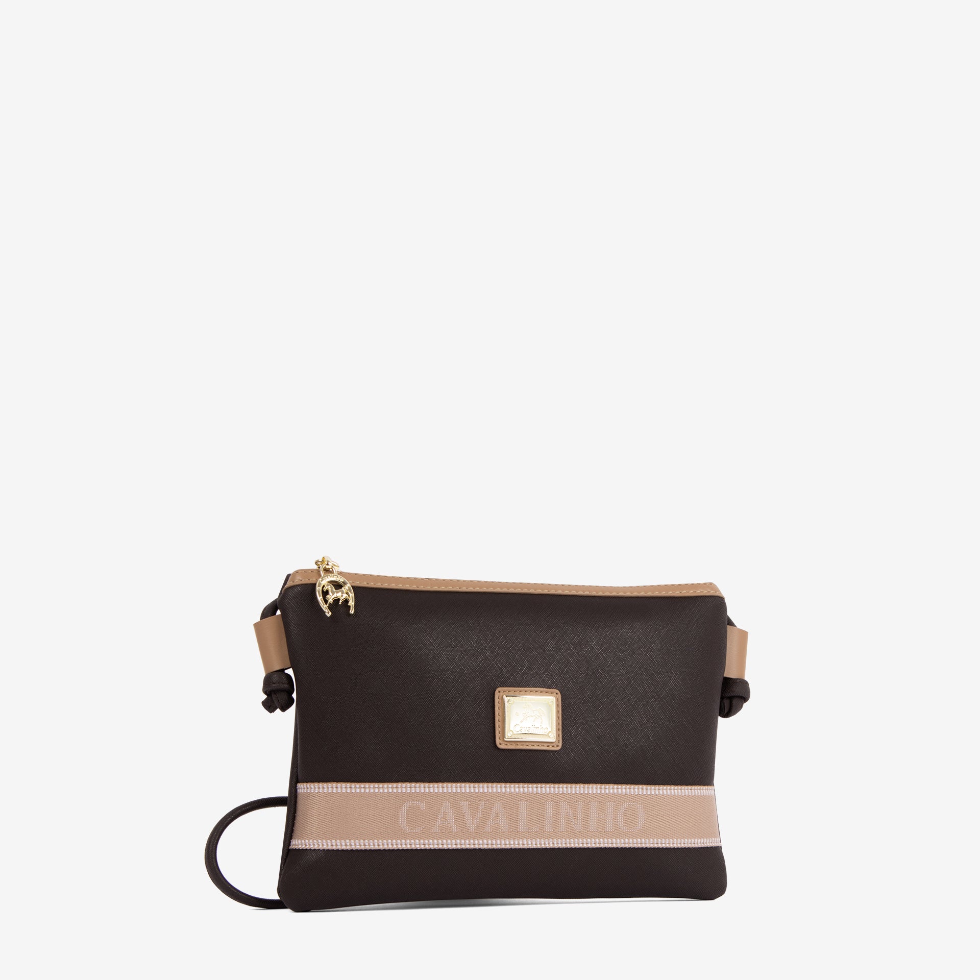 Only by Cavalinho Small Brown Crossbody Bag for Women SKU 16200593.02 #color_brown / beige