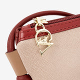 Only by Cavalinho Small Crossbody Bag for Women SKU 16200593.15 #color_darkred / beige