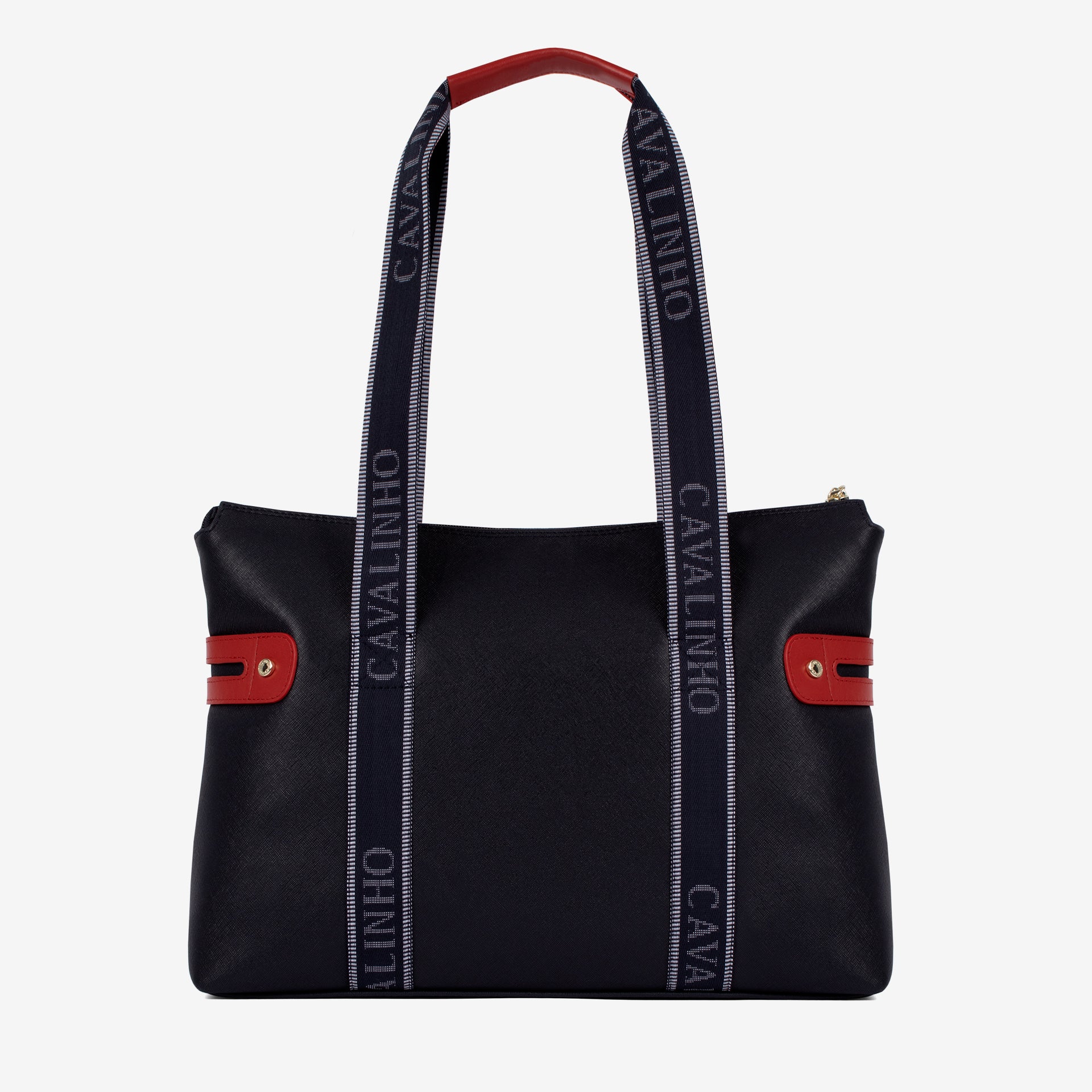 Only by Cavalinho Large Tote Shoulder Bag SKU 16200594.45 #color_navy / white / red