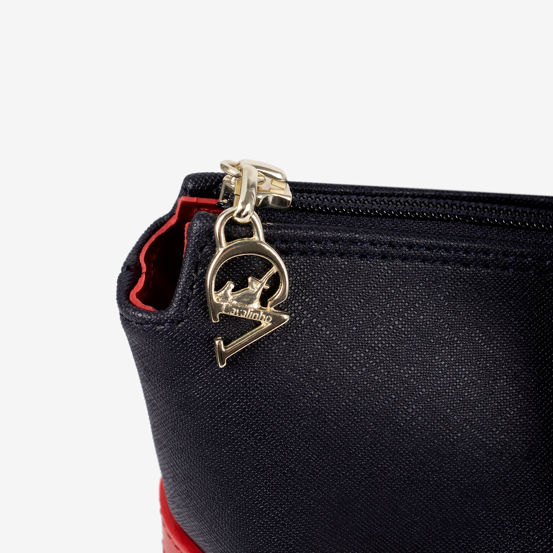 Only by Cavalinho Large Tote Shoulder Bag SKU 16200594.45 #color_navy / white / red