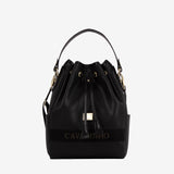 Cavalinho Only by Cavalinho Black Drawstring Bucket Handbag SKU 16200598.01 #color_black
