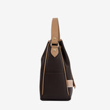 Cavalinho Only by Cavalinho Brown Drawstring Bucket Handbag SKU 16200598.02 #color_brown / beige