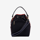 Only by Cavalinho Drawstring Bucket Bag SKU 16200598.45 #color_navy / white / red