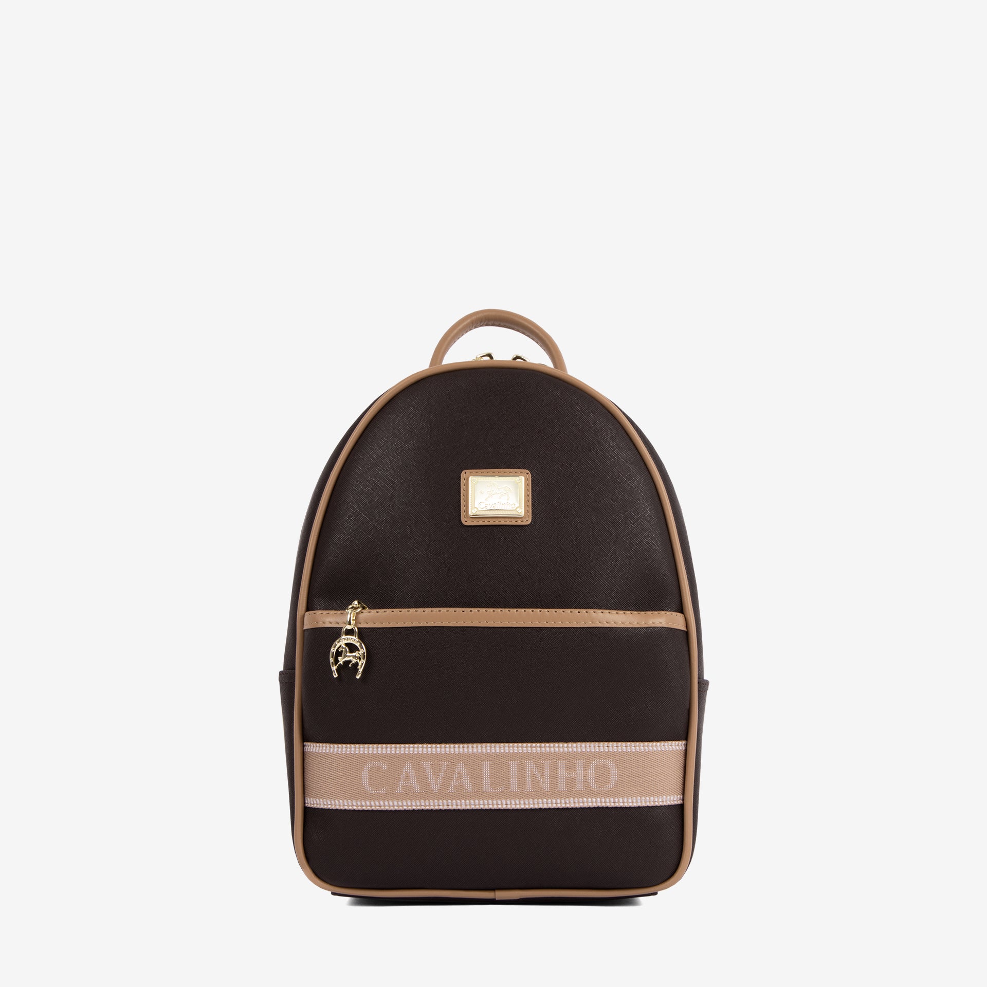 Only by Cavalinho Brown Backpack for Women SKU 16200606.02 #color_brown / beige