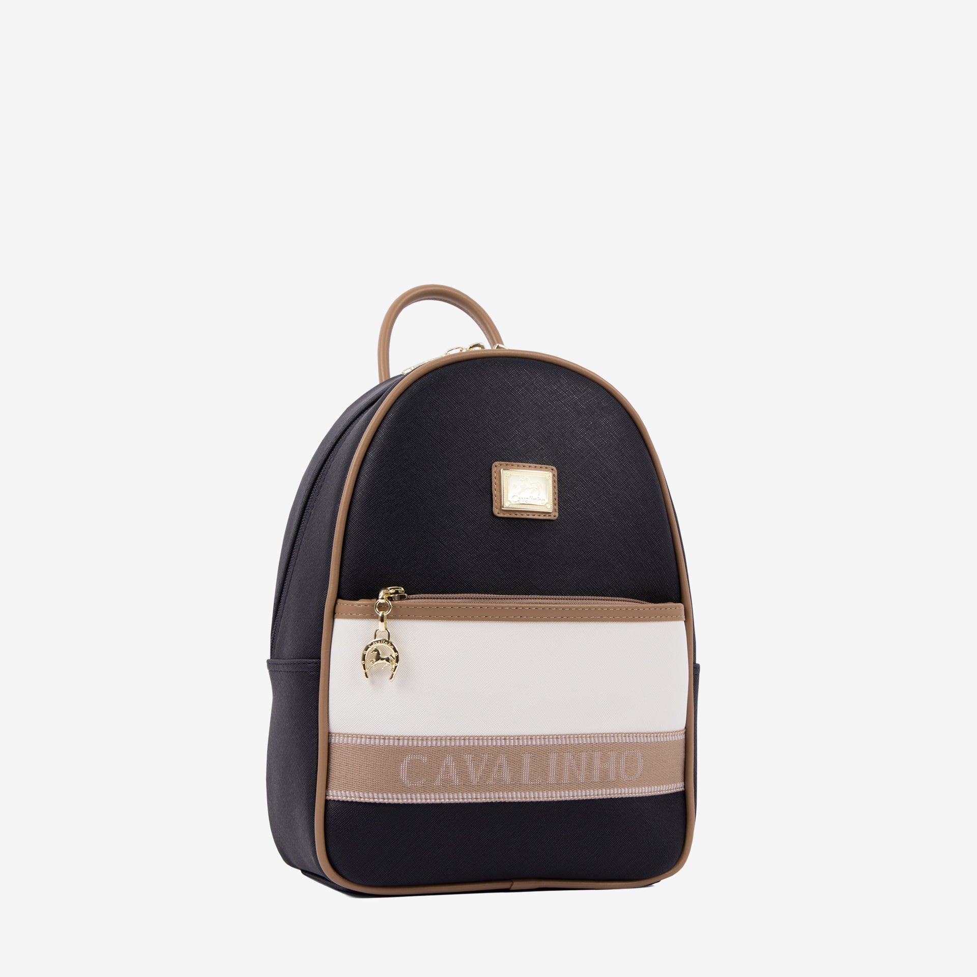 Only by Cavalinho Navy and White Backpack for Women SKU 16200606.22 #color_beige / white / navy