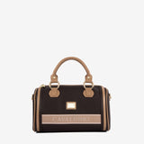Only By Cavalinho Brown Barrel Handbag SKU 16200607.02 #color_brown / beige