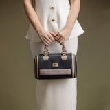 Only By Cavalinho Brown Barrel Handbag SKU 16200607.02 #color_brown / beige