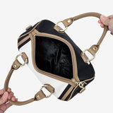 Only By Cavalinho Barrel Handbag for Women SKU 16200607.22 #color_beige / white / navy, black, brown / beige, red / beige, white / sand