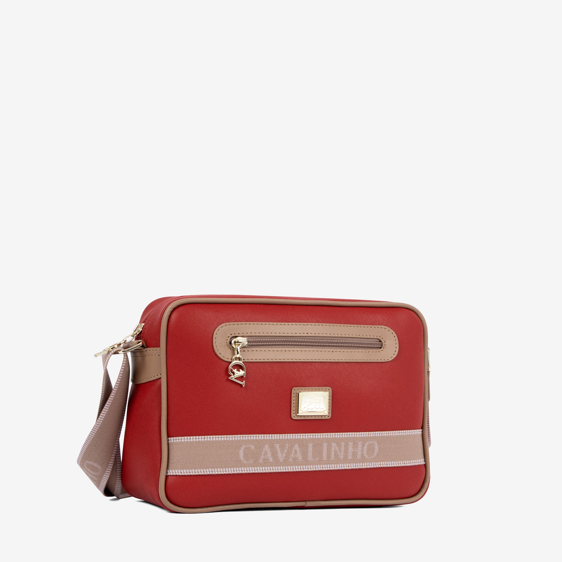 Only By Cavalinho Red Crossbody Bag SKU 16200610.04 #color_red / beige
