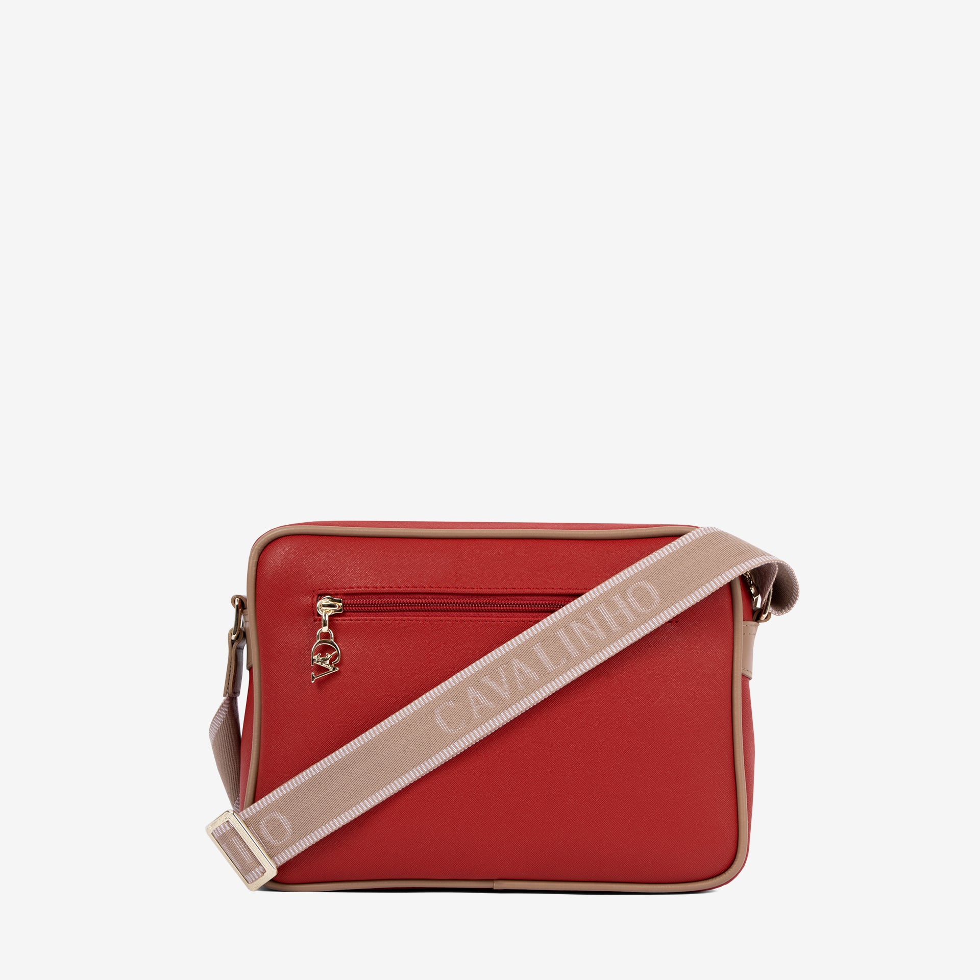 Only By Cavalinho Red Crossbody Bag SKU 16200610.04 #color_red / beige