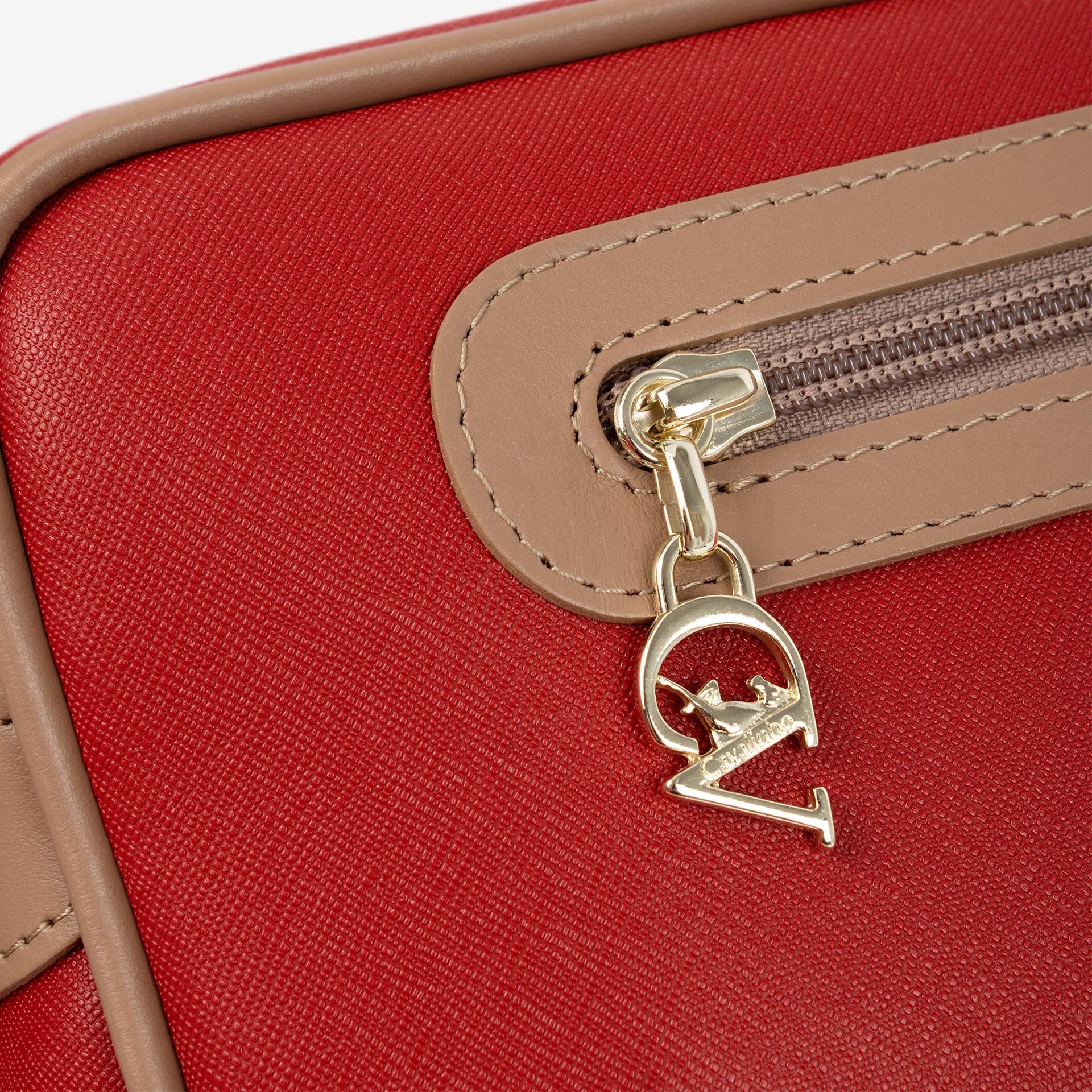 Only By Cavalinho Red Crossbody Bag SKU 16200610.04 #color_red / beige