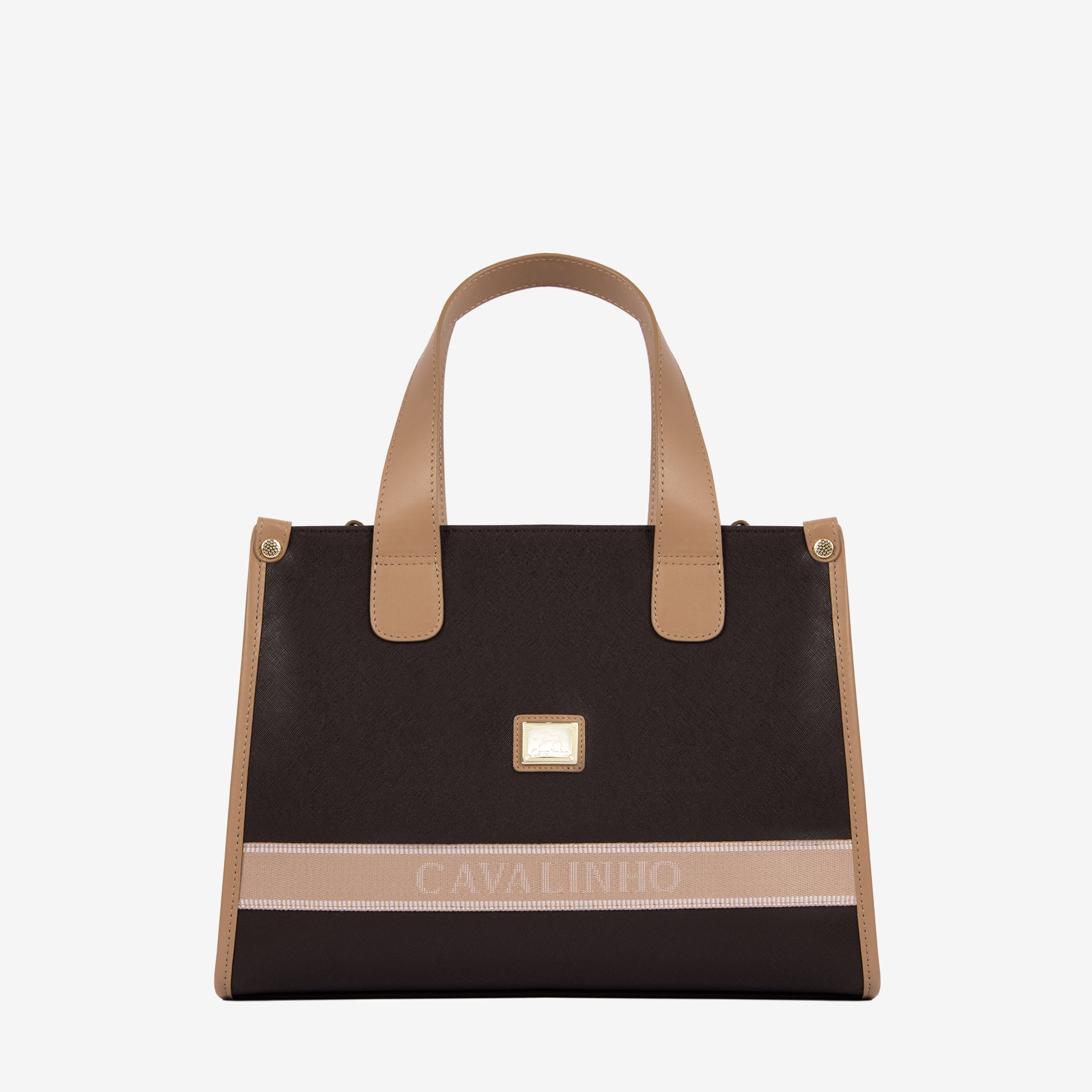 Only by Cavalinho Black Handbag SKU 16200611.02 #color_brown / beige