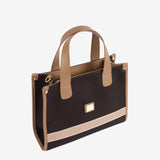Only by Cavalinho Black Handbag SKU 16200611.02 #color_brown / beige