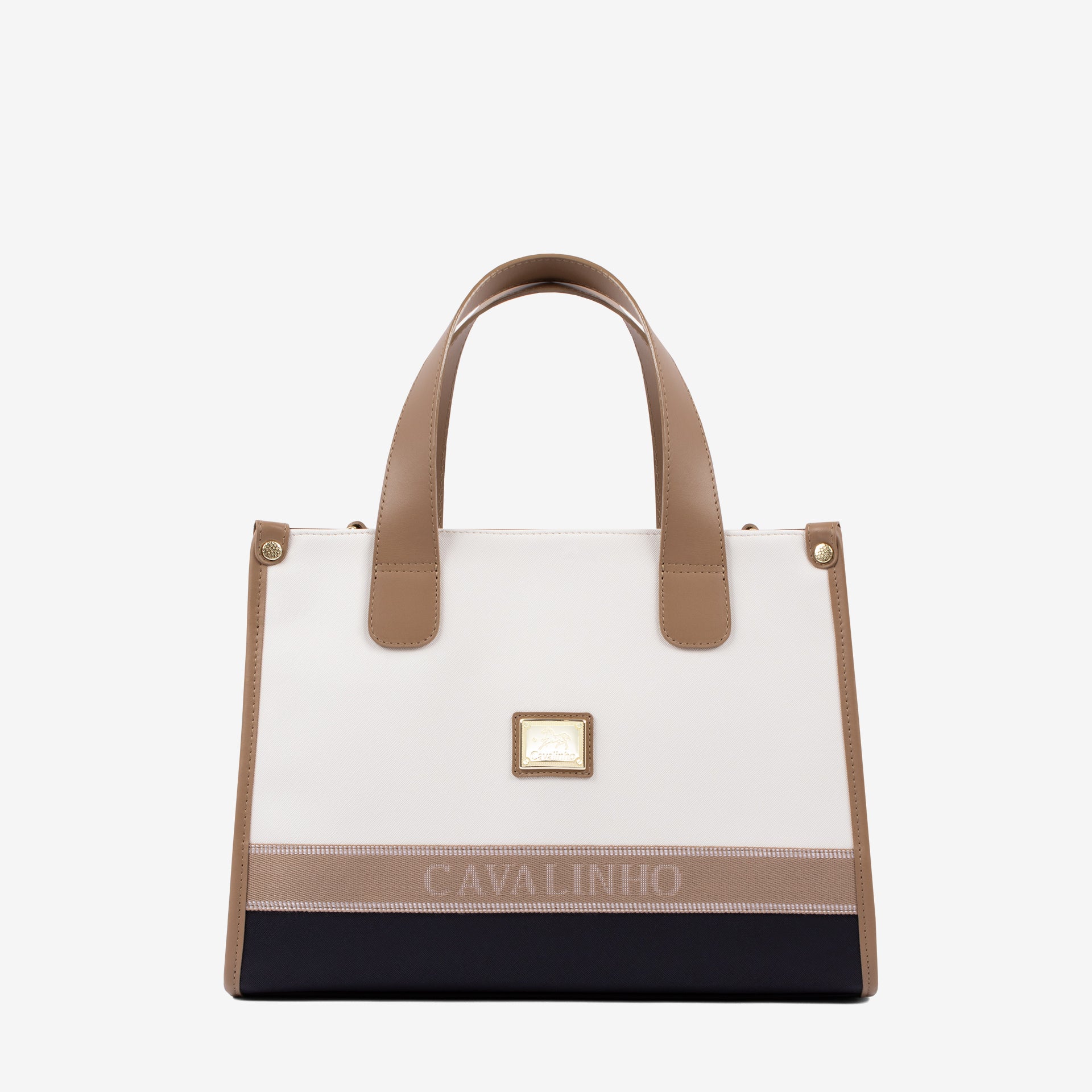 Only by Cavalinho Handbag SKU 16200611.22 #color_beige / white / navy