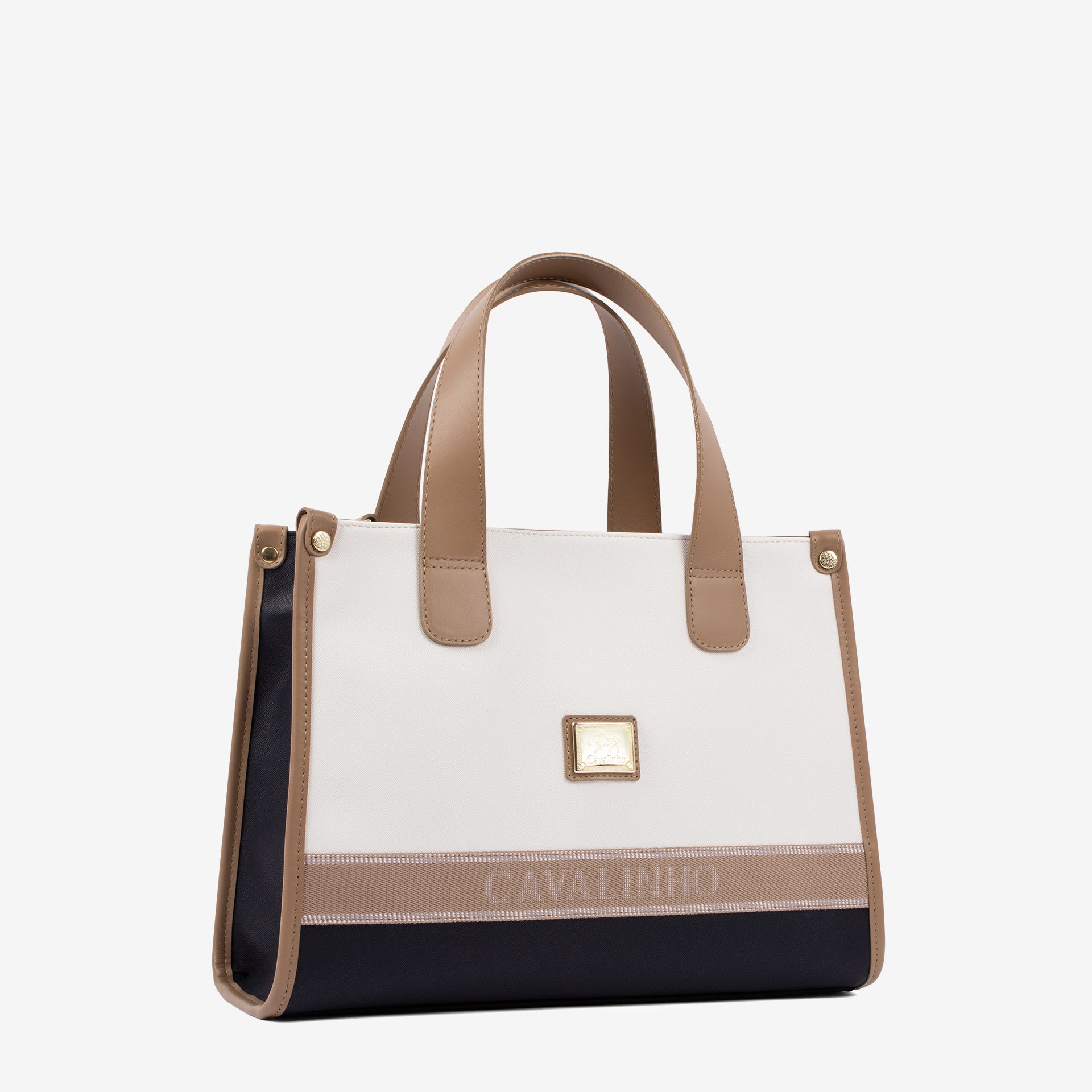 Only by Cavalinho Handbag SKU 16200611.22 #color_beige / white / navy