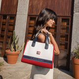 Only by Cavalinho Designer Handbag SKU 16200611.45 #color_navy / white / red
