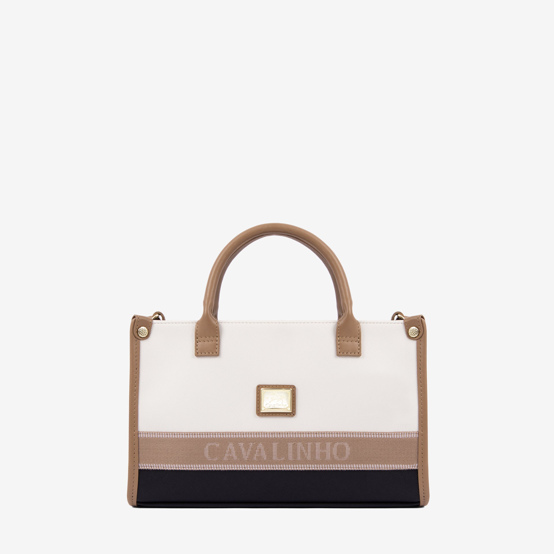 Only By Cavalinho Handbag SKU 16200612.22 #color_beige / white / navy