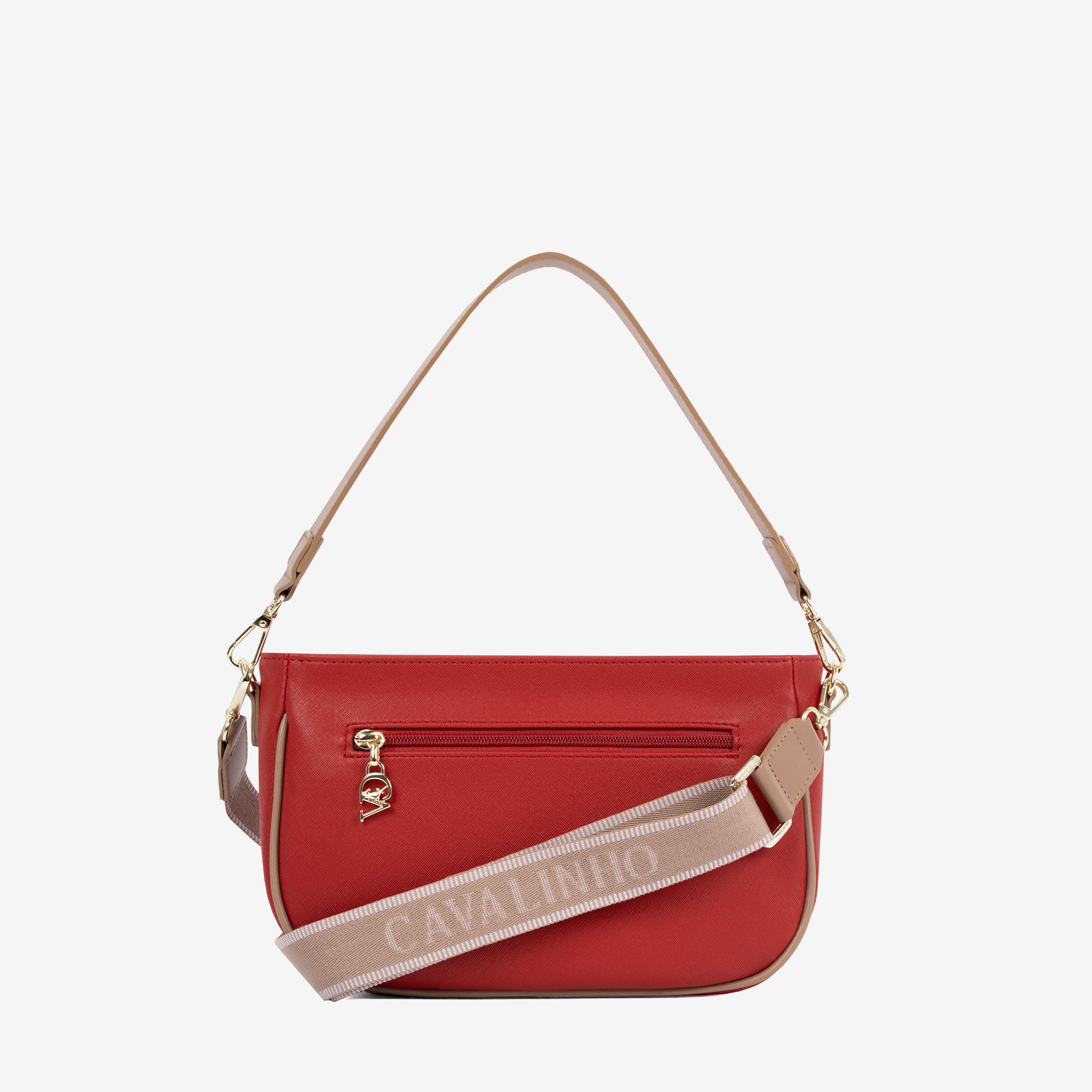 Only By Cavalinho Handbag & Shoulder Bag SKU 16200615.04 #color_red / beige