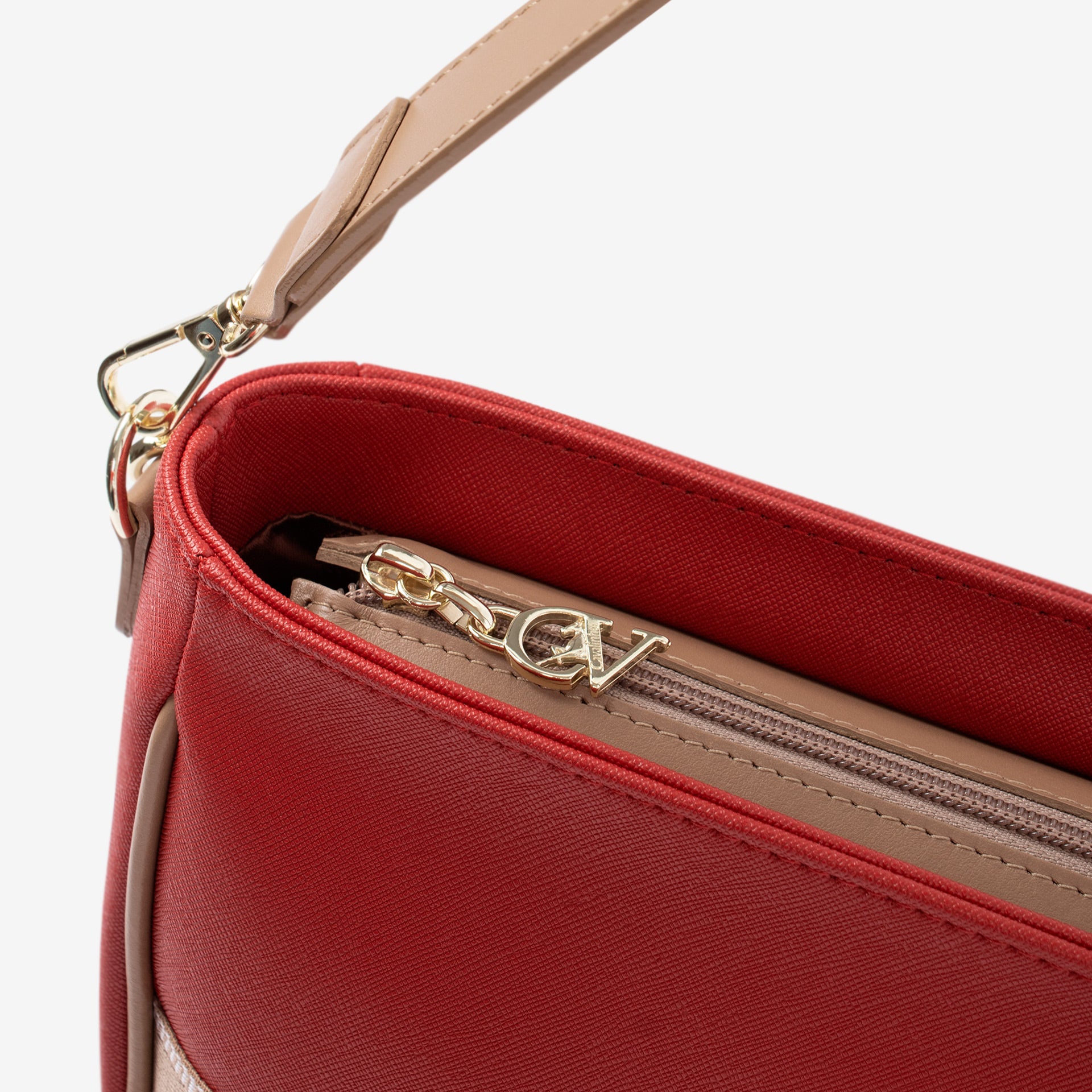 Only By Cavalinho Handbag & Shoulder Bag SKU 16200615.04 #color_red / beige