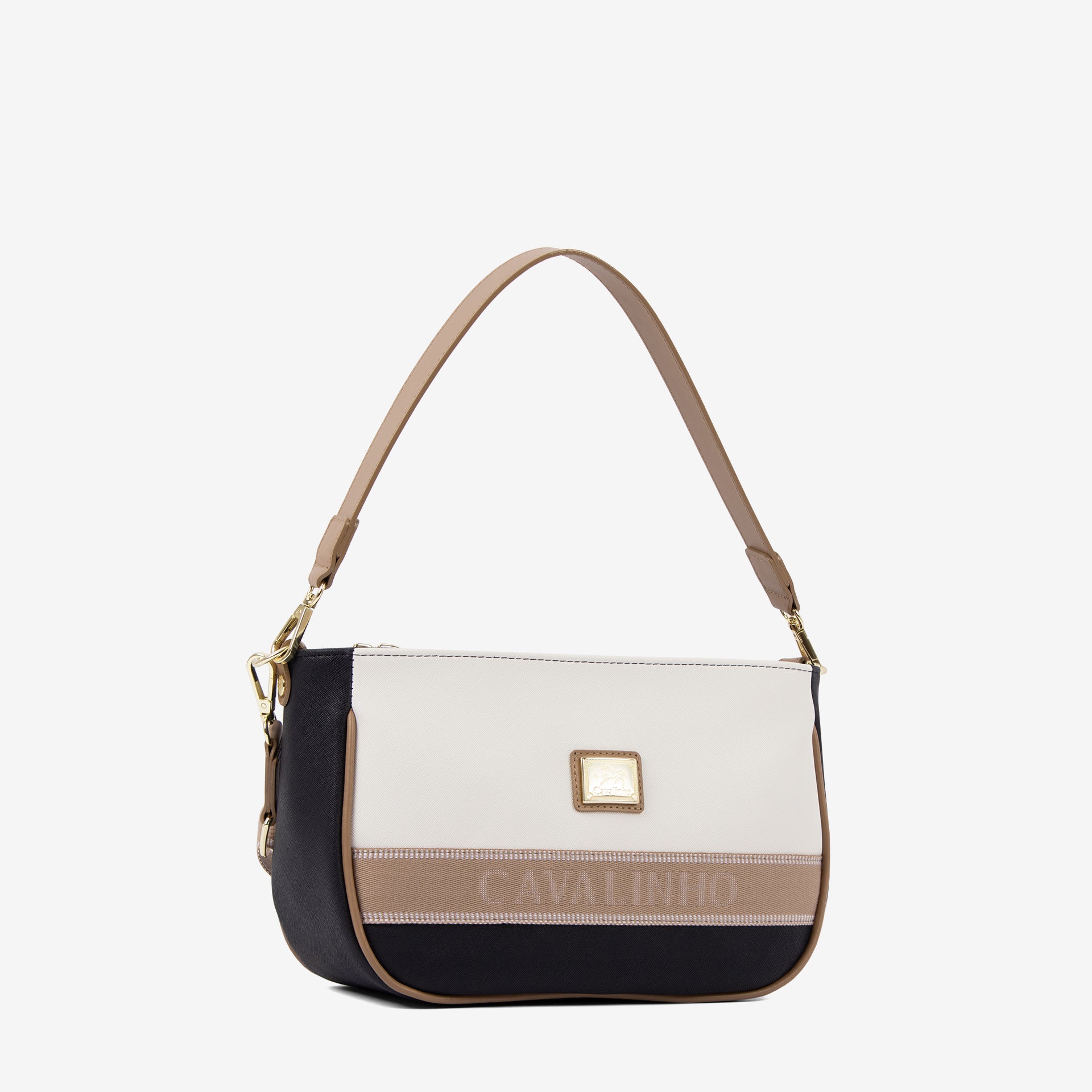 Only By Cavalinho Handbag &amp; Shoulder Bag SKU 16200615.22 #color_beige / white / navy