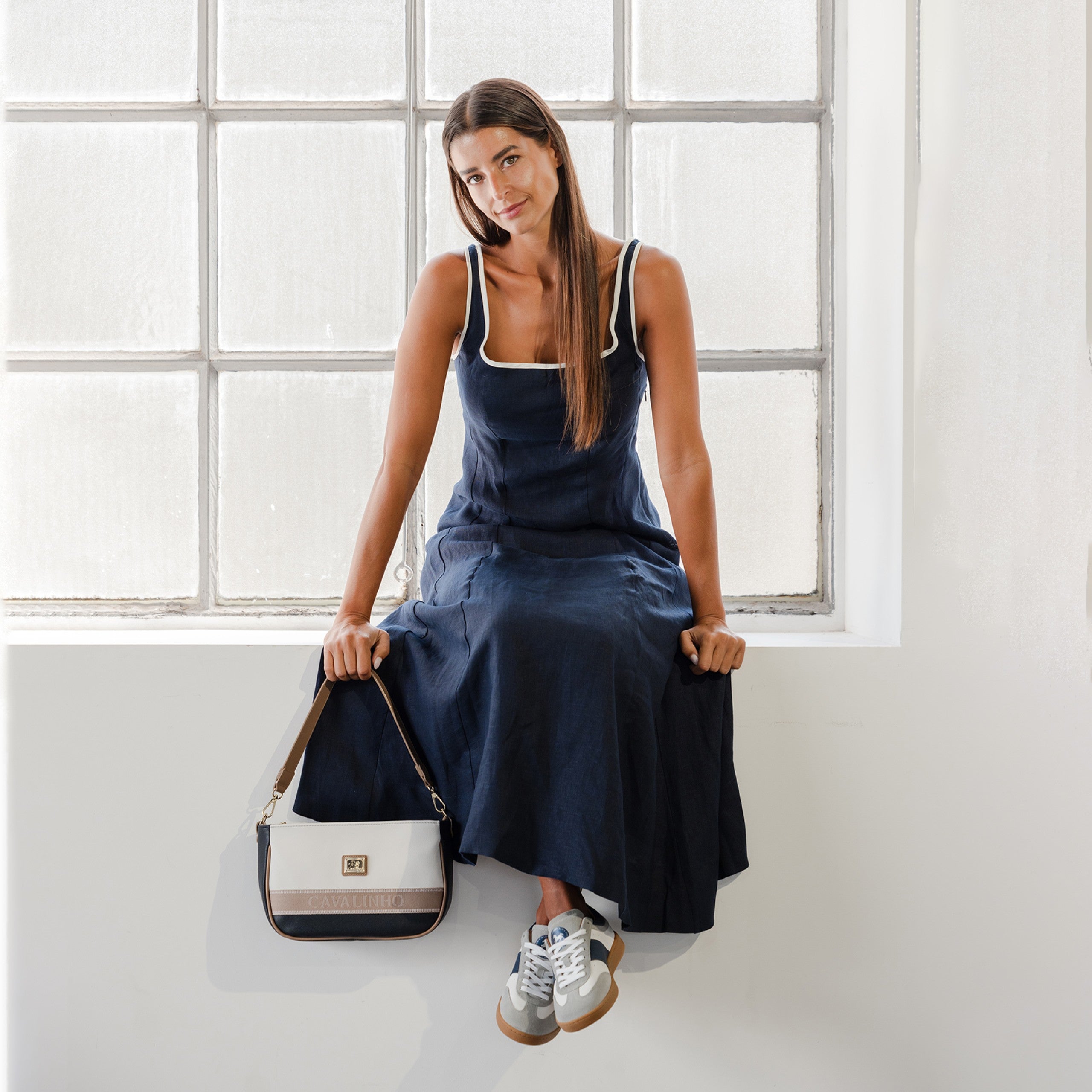 Only By Cavalinho Handbag &amp; Shoulder Bag SKU 16200615.22 #color_beige / white / navy, brown / beige, black