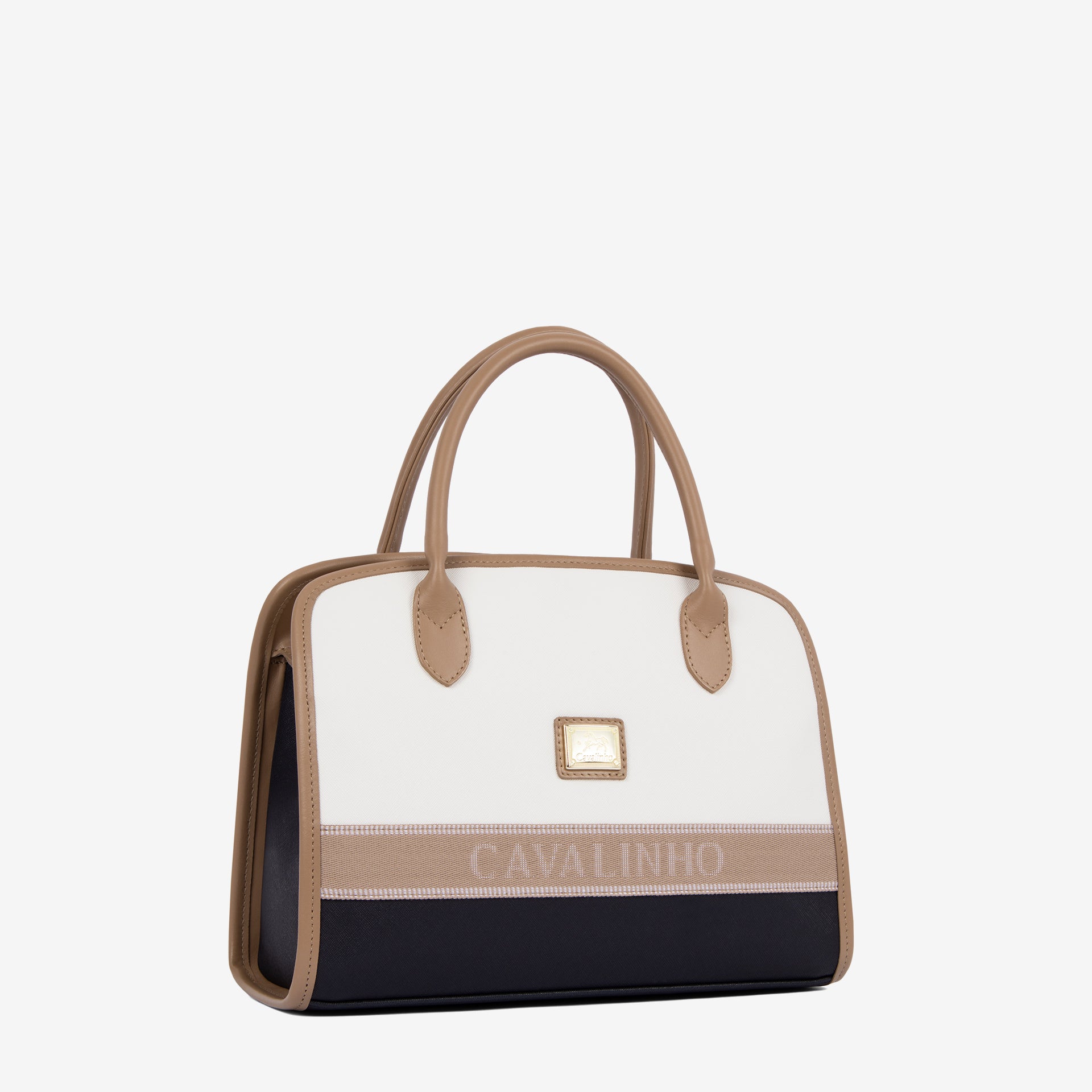 Only By Cavalinho Handbag SKU 16200620.22 #color_beige / white / navy