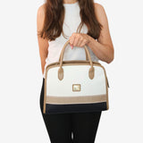Only By Cavalinho Handbag SKU 16200620.22 #color_beige / white / navy