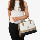 Only By Cavalinho Handbag SKU 16200620.22 #color_beige / white / navy