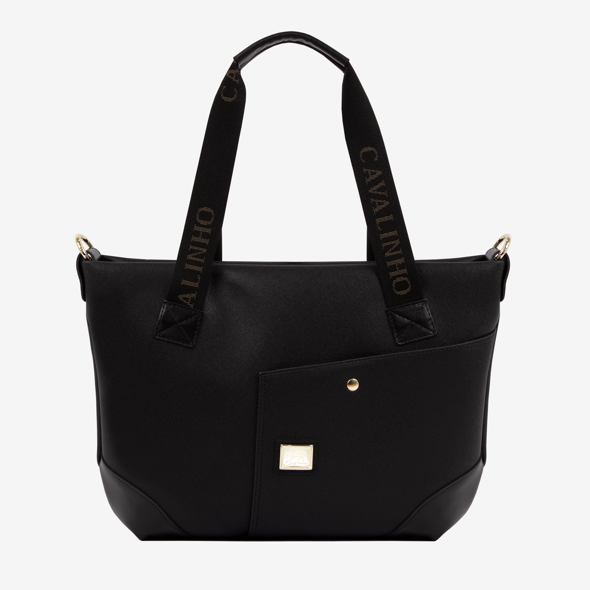 Only by Cavalinho Black Tote Bag for Women SKU 16200621.01 #color_black