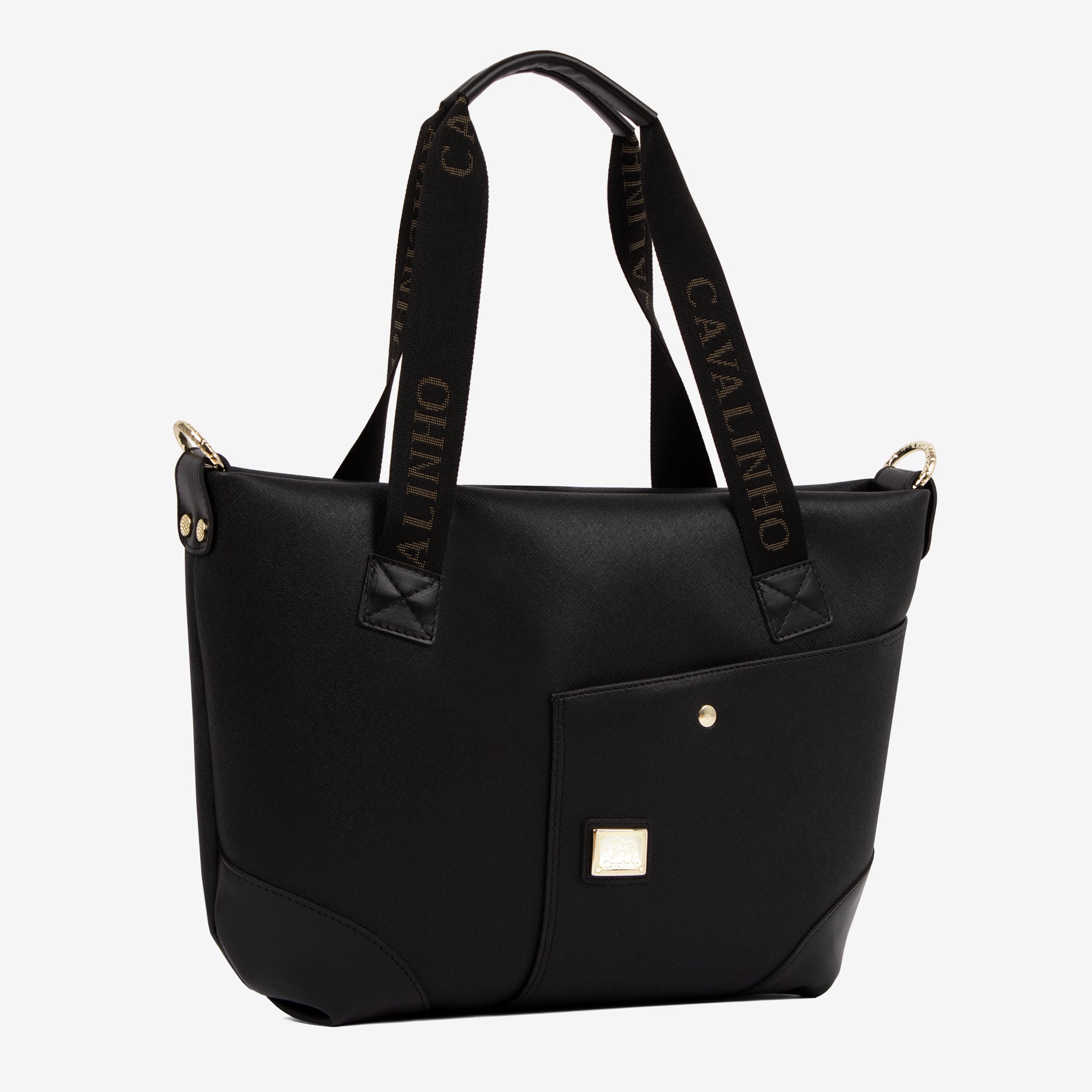 Only by Cavalinho Black Tote Bag for Women SKU 16200621.01 #color_black