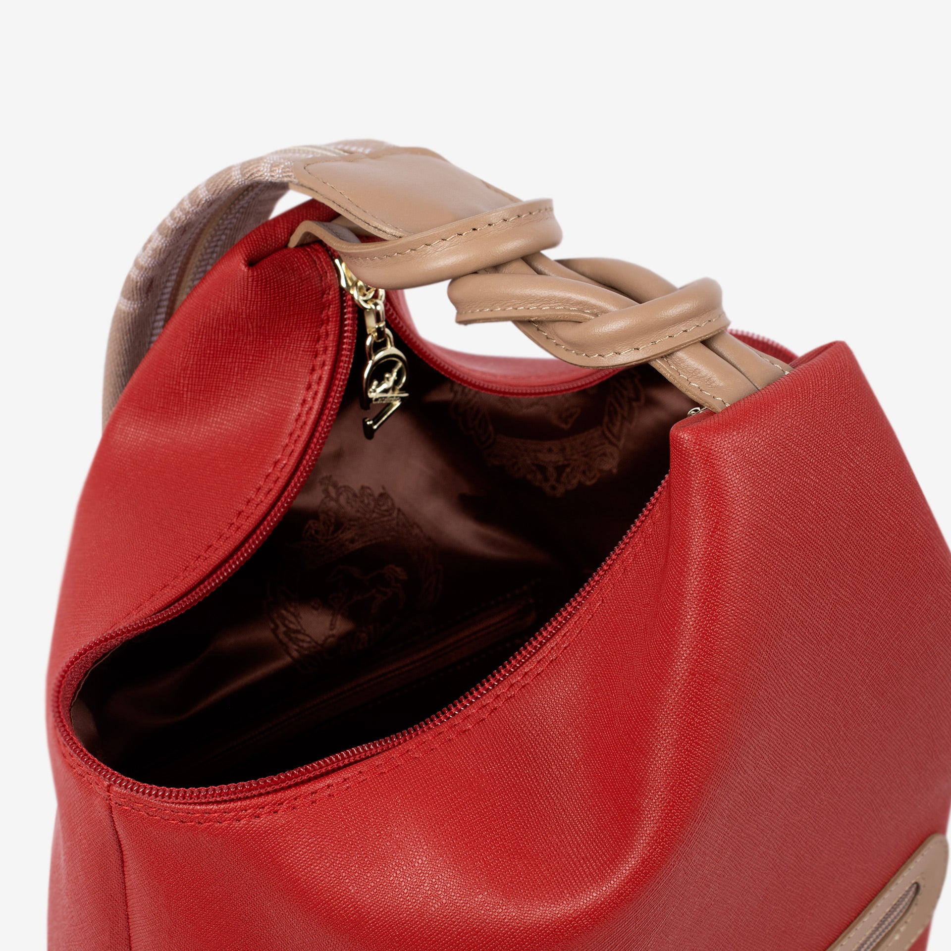 Only by Cavalinho Designer Backpack for Women SKU 16200638.04 #color_red / beige