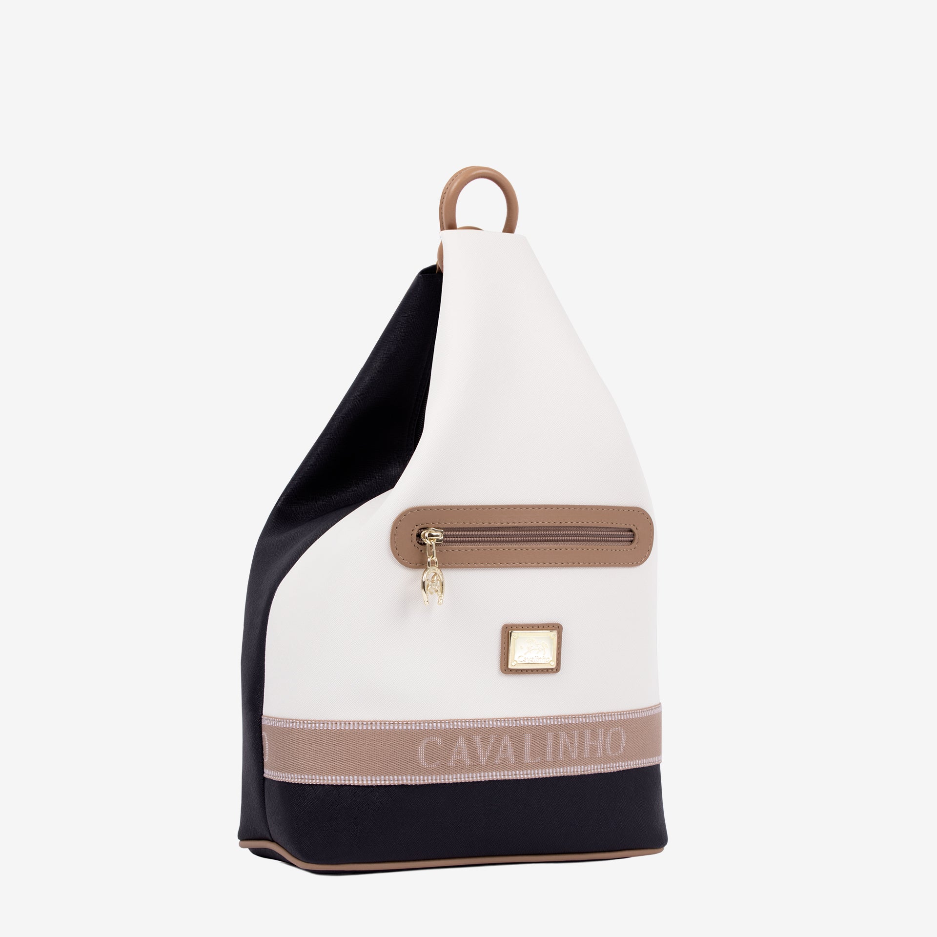 Only by Cavalinho Designer Backpack for Women SKU 16200638.22 #color_beige / white / navy