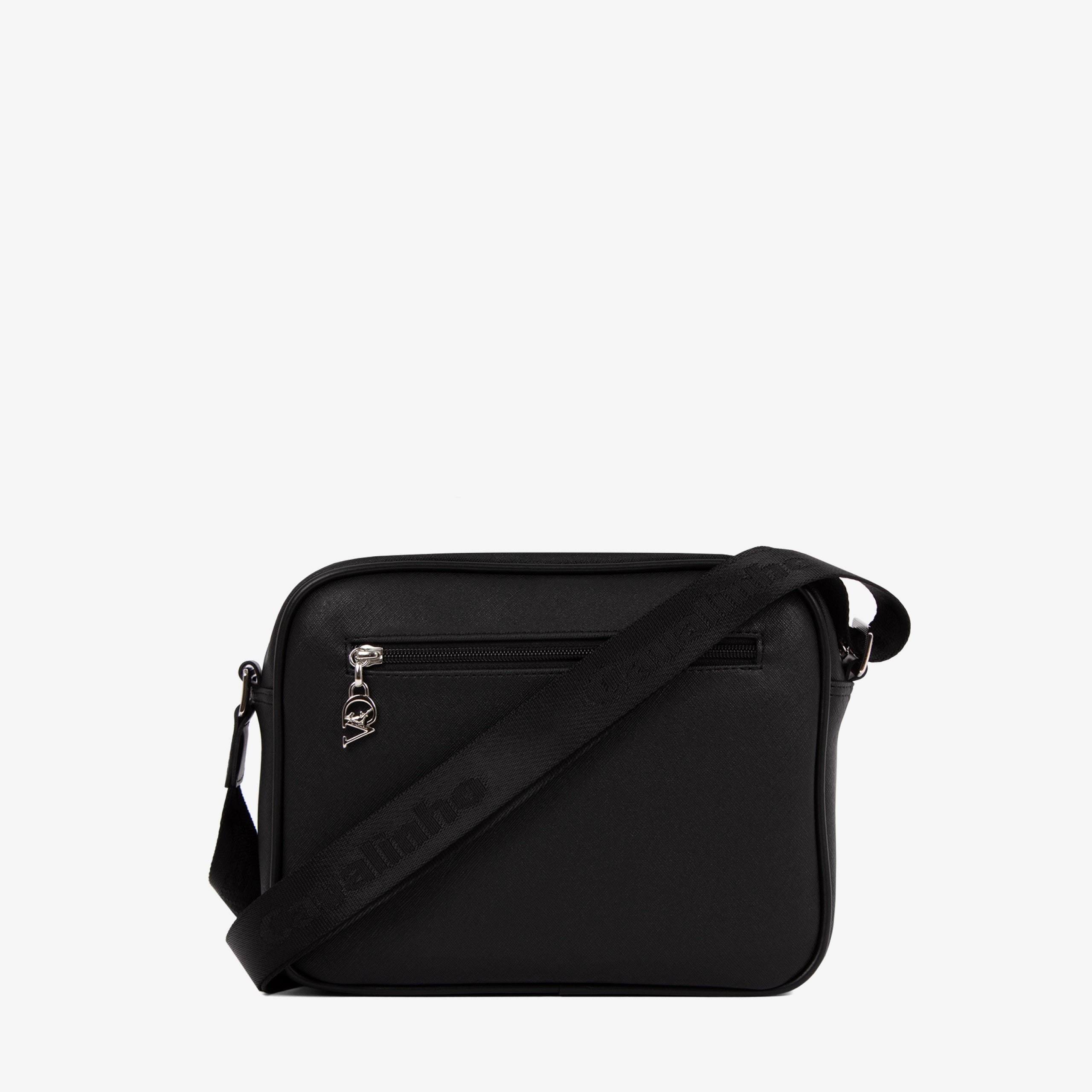 Cavalinho Club Black and White Crossbody Bag with Cow Print for Women #color_black / white