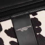 Cavalinho Club Backpack with Cow Print SKU 16210609.01 #color_black / white