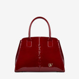 Cavalinho Midnight Rouge Patent Leather Handbag Tote SKU 16220624.04 #color_red