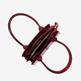 Cavalinho Midnight Rouge Patent Leather Handbag Tote SKU 16220624.04 #color_red