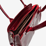 Cavalinho Midnight Rouge Patent Leather Handbag Tote SKU 16220624.04 #color_red