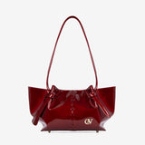 Cavalinho Midnight Rouge Red Patent Leather Shoulder Bag, Limited Edition SKU 16220625.04 #color_red