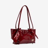 Cavalinho Midnight Rouge Red Patent Leather Shoulder Bag, Limited Edition SKU 16220625.04 #color_red