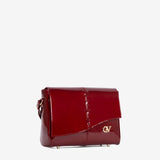 Cavalinho Midnight Rouge Red Patent Leather Crossbody Bag SKU 16220626.04 #color_red