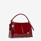 Cavalinho Midnight Rouge Red Patent Leather Handbag for Women Limited Edition SKU 16220627.04 #color_red