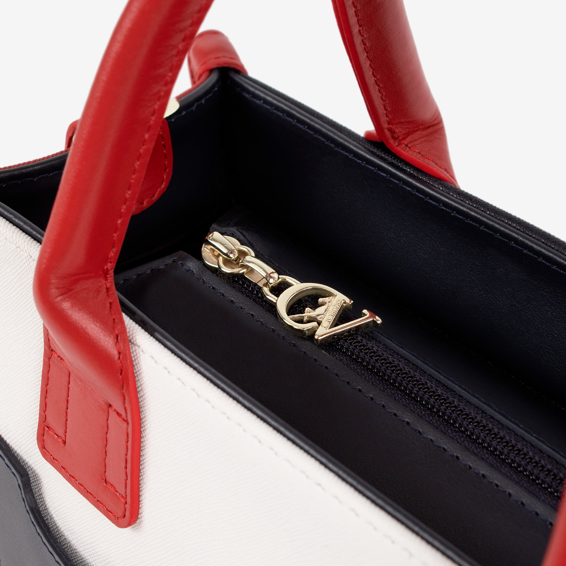 Horse By Cavalinho Designer Handbag SKU 16230524.45 #color_navy / white / red