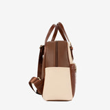 Horse By Cavalinho Designer Brown and Beige Backpack SKU 16230548.34 #color_saddlebrown / beige