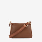 Horse By Cavalinho Designer Brown and Beige Crossbody Bag SKU 16230592.34 #color_saddlebrown / beige