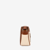 Horse By Cavalinho Beige and Brown Designer Crossbody Bag SKU 16230610.34 #color_saddlebrown / beige